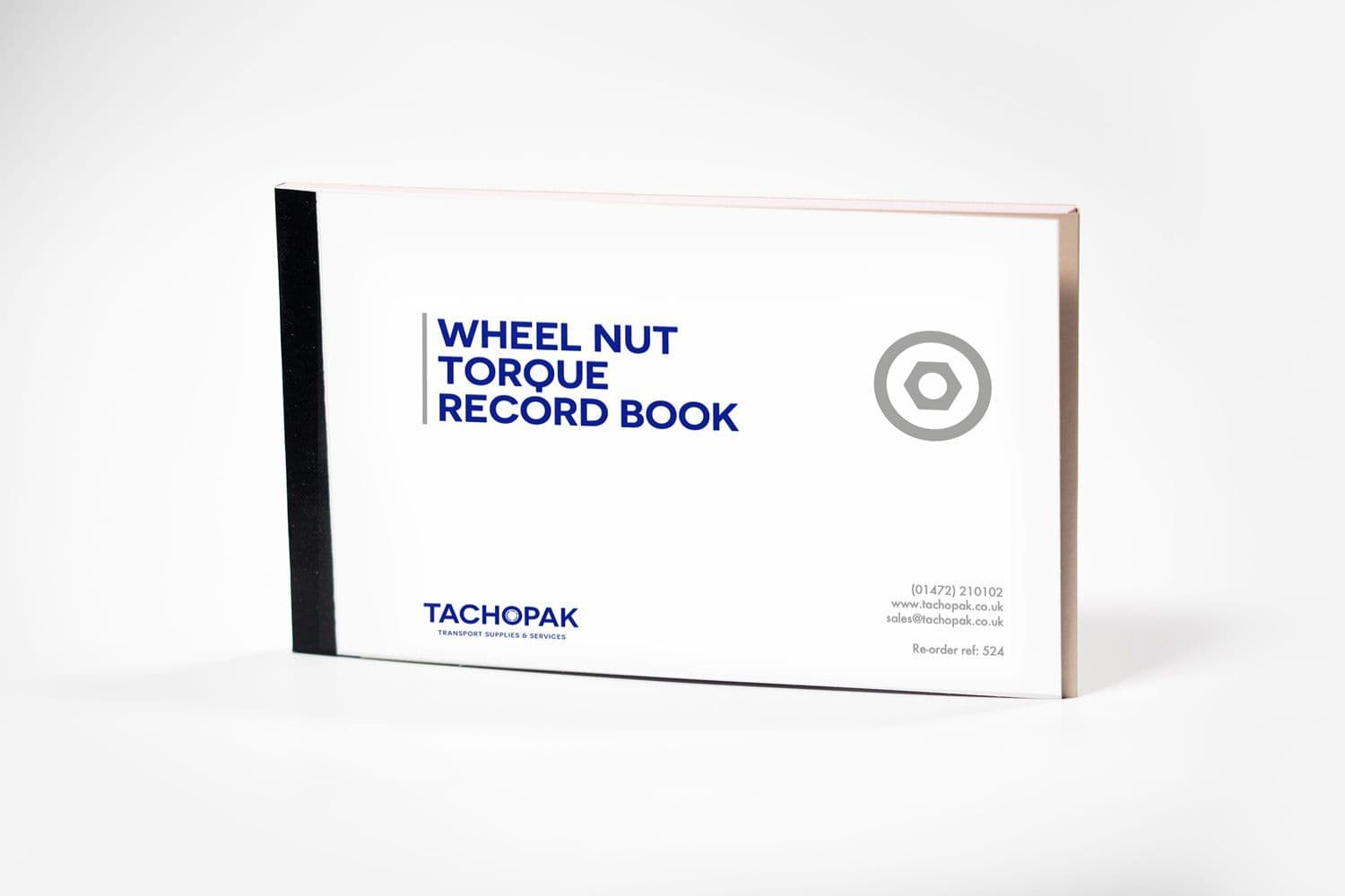 Wheel Nut Torque Record Book