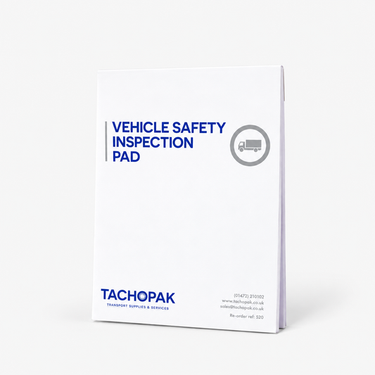 Vehicle Safety Inspection & Maintenance Pads (Violet)