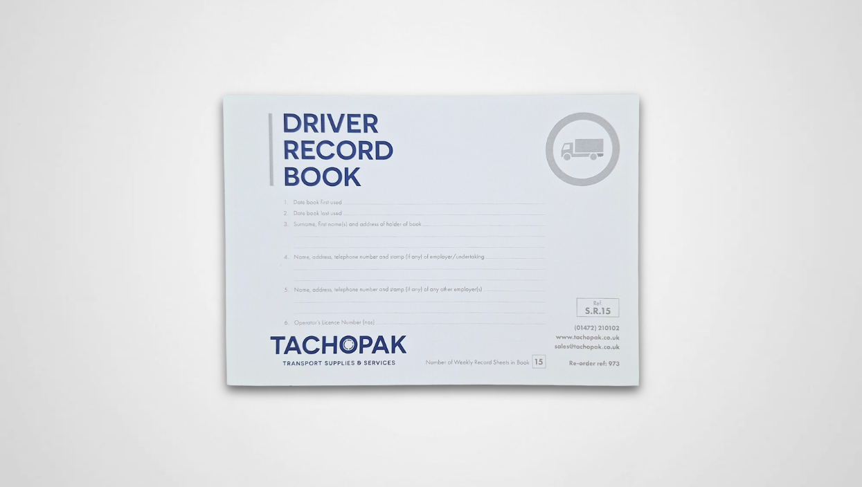 Driver Record Book (SR15)